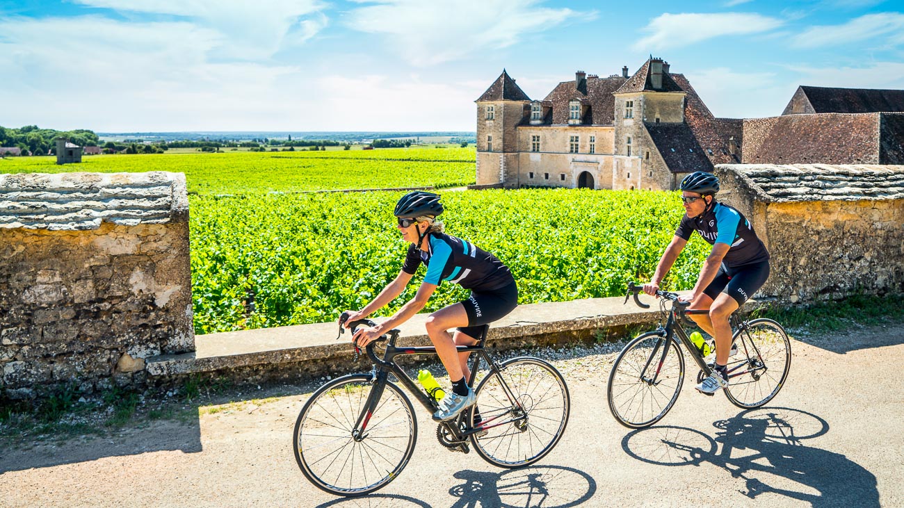 The Best of Bordeaux + Burgundy Wine Bike Tour DuVine