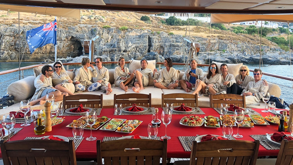 Greek Odyssey Yacht + Bike Tour